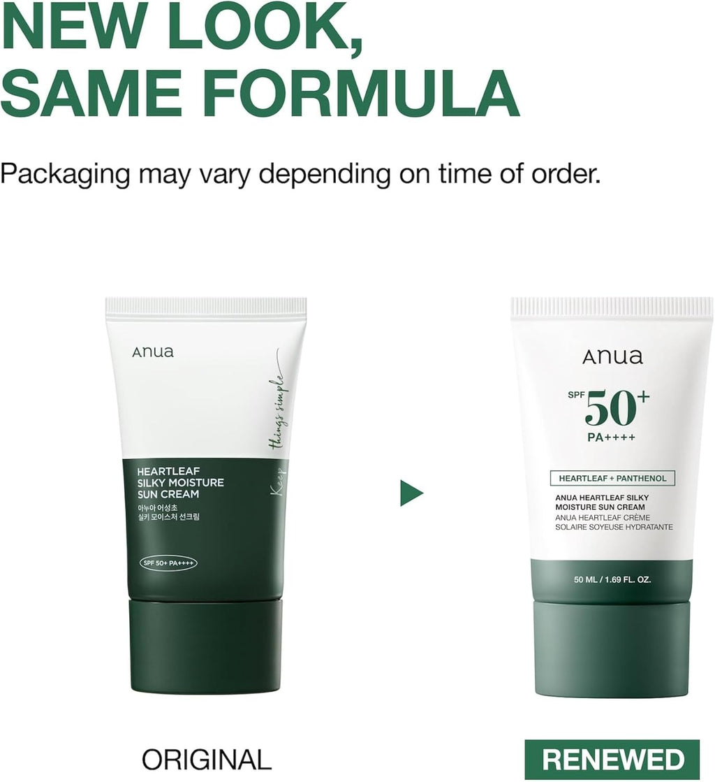 Anua Crème Solaire Hydratante Soyeuse Heartleaf 50 ml_EU