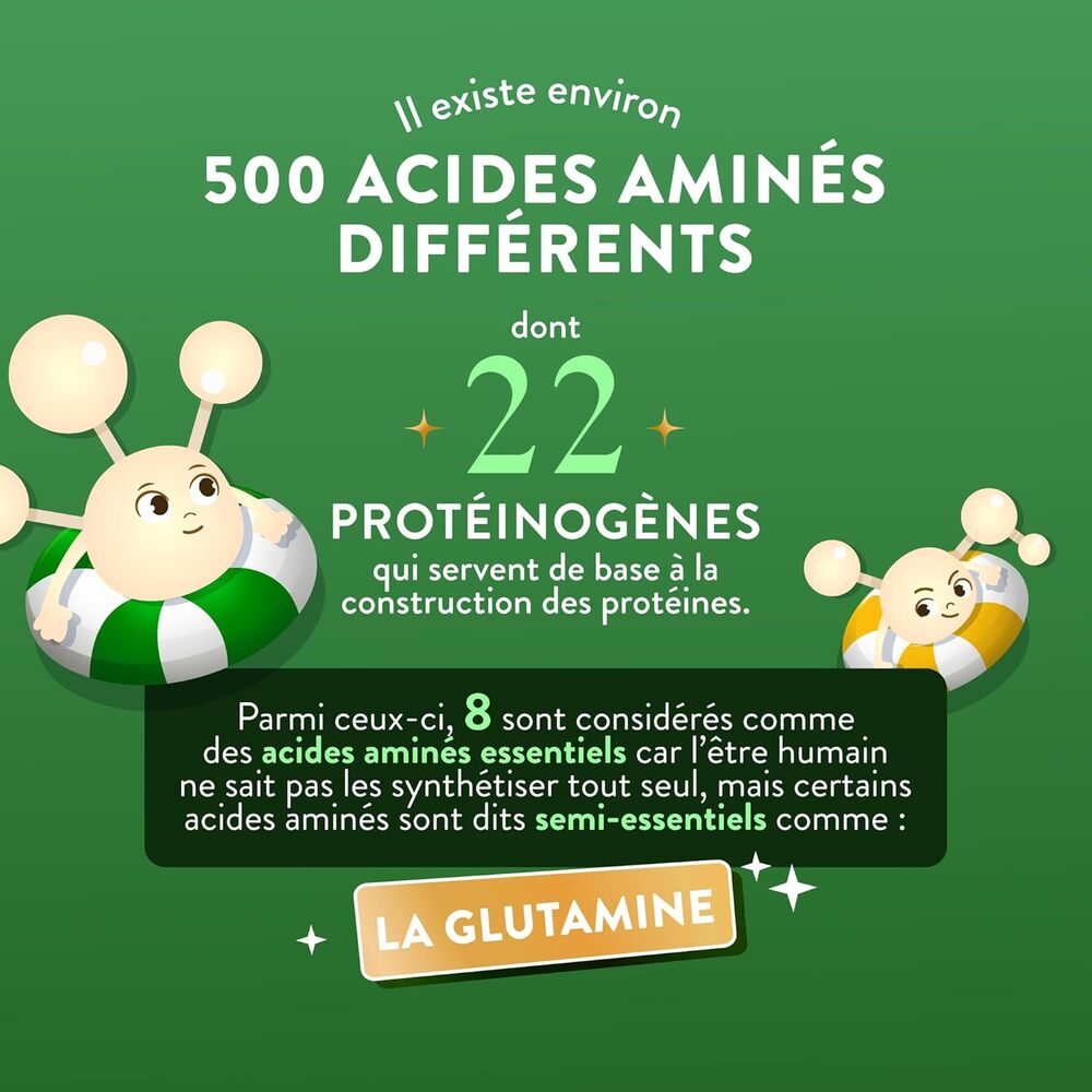 Nutri&Co L-Glutamine en poudre - 150 g