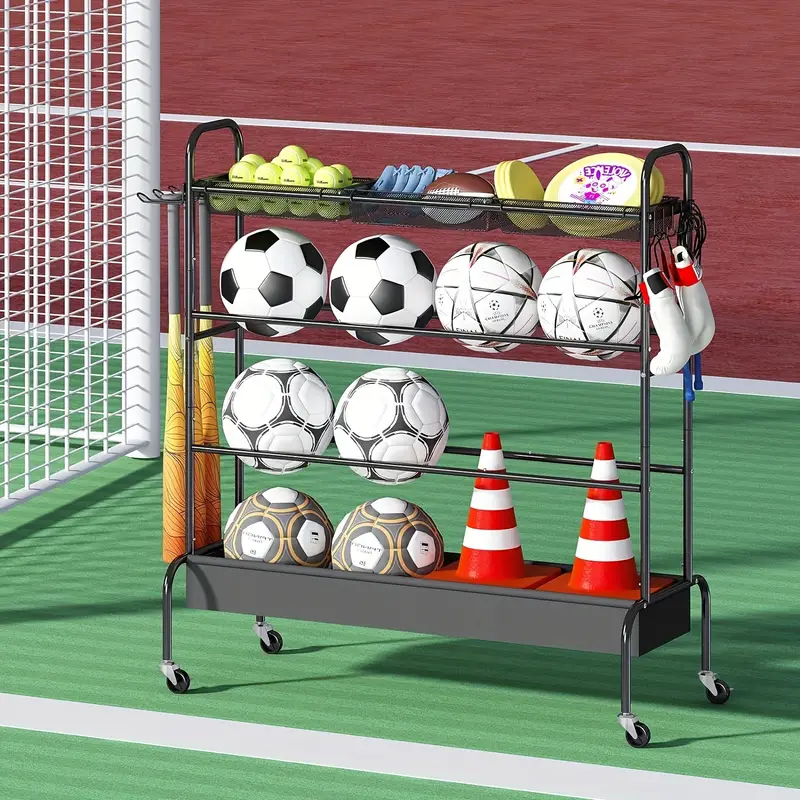 SRD Support de rangement à 4 niveaux pour ballons
