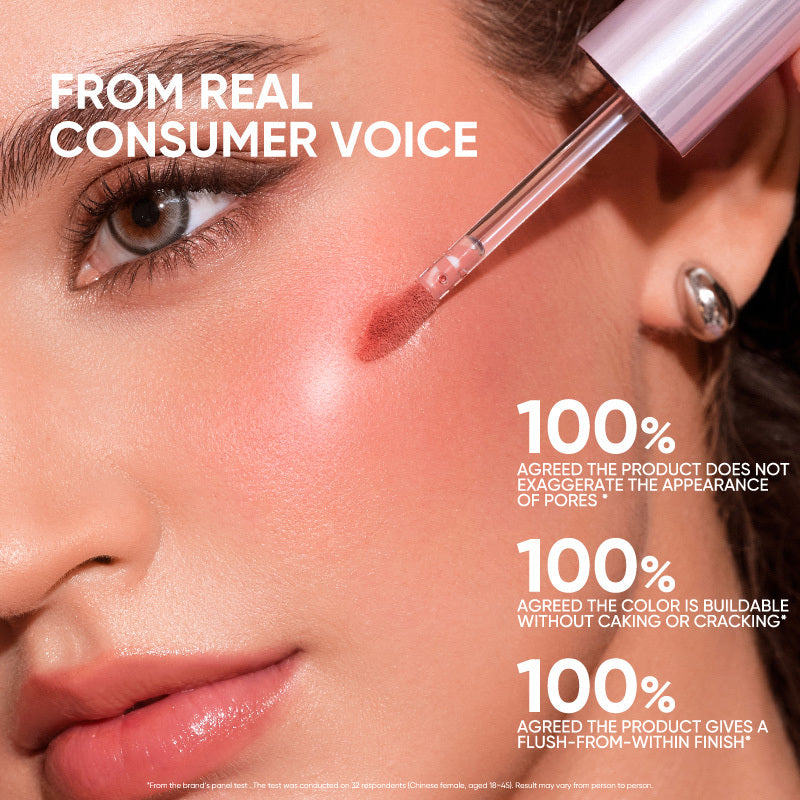 JUDYDOLL Blush liquide - 02 Dewy rose