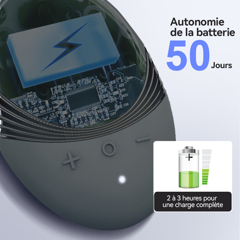 SUNLUXY JMY-103 Brosse nettoyante pour le visage, 5 modes de vibration, nettoyage en douceur avec tête de brosse en silicone, conception portable avec anneau de suspension - Noir