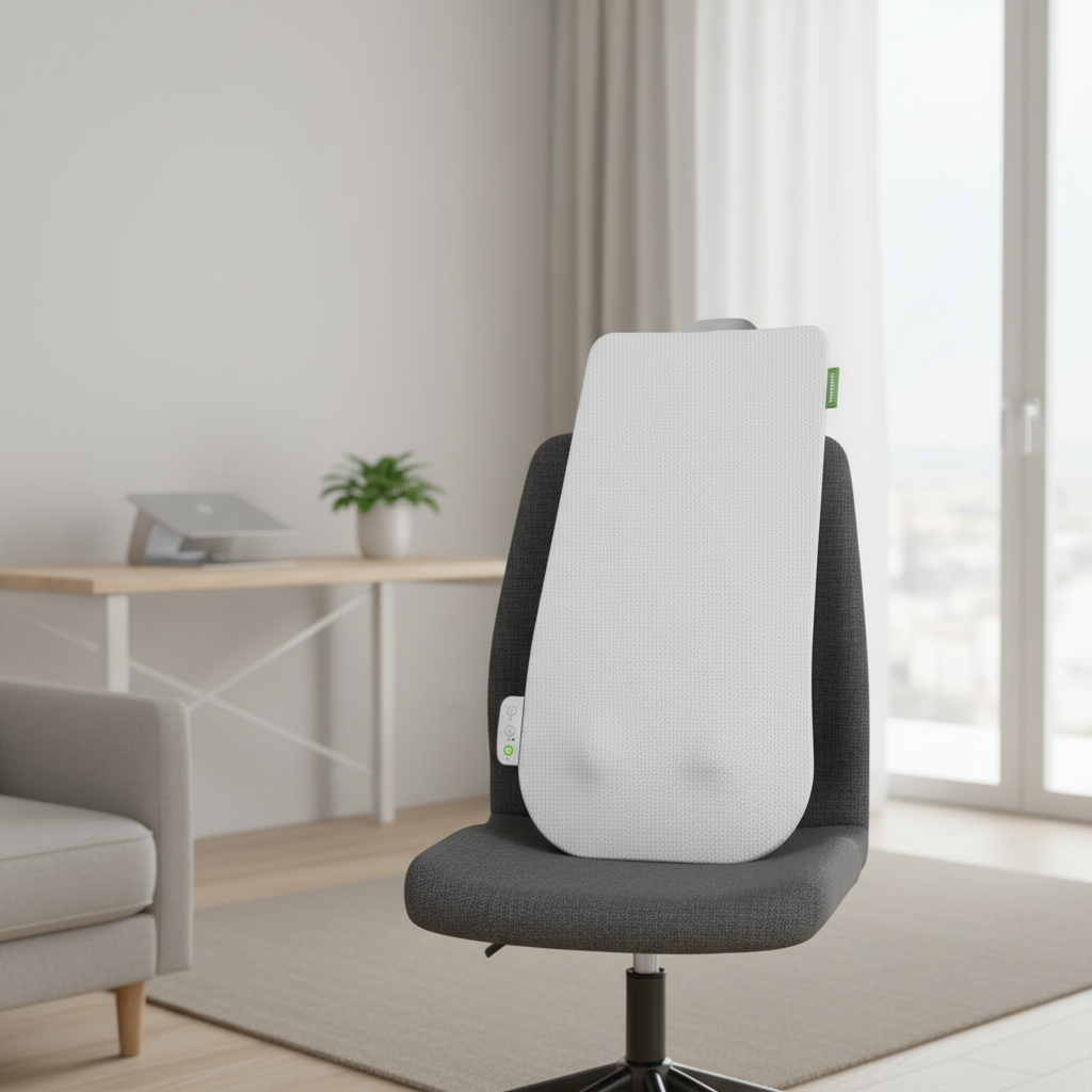 Medisana MC 600 dossier de massage shiatsu et chauffant - blanc