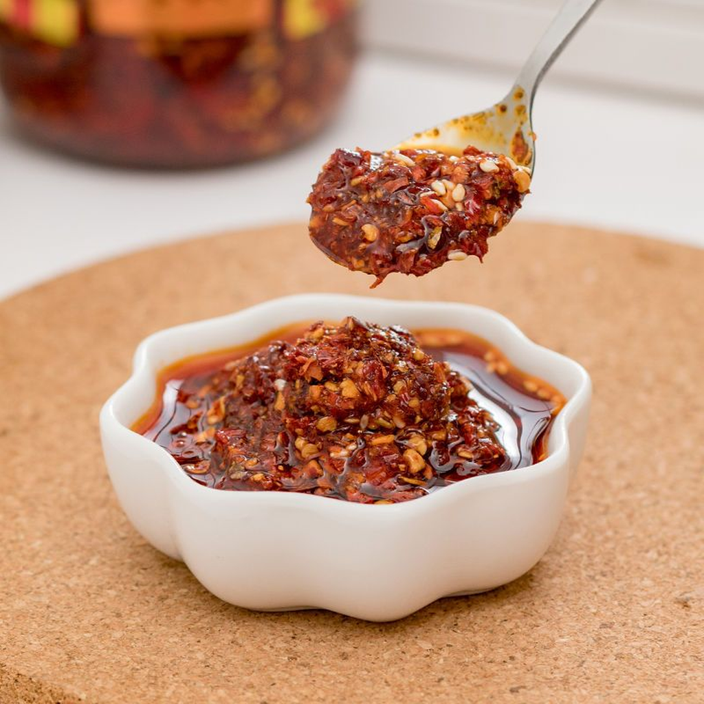 Chuan Nan Huile de piment Roi parfumé et épicé 258 g