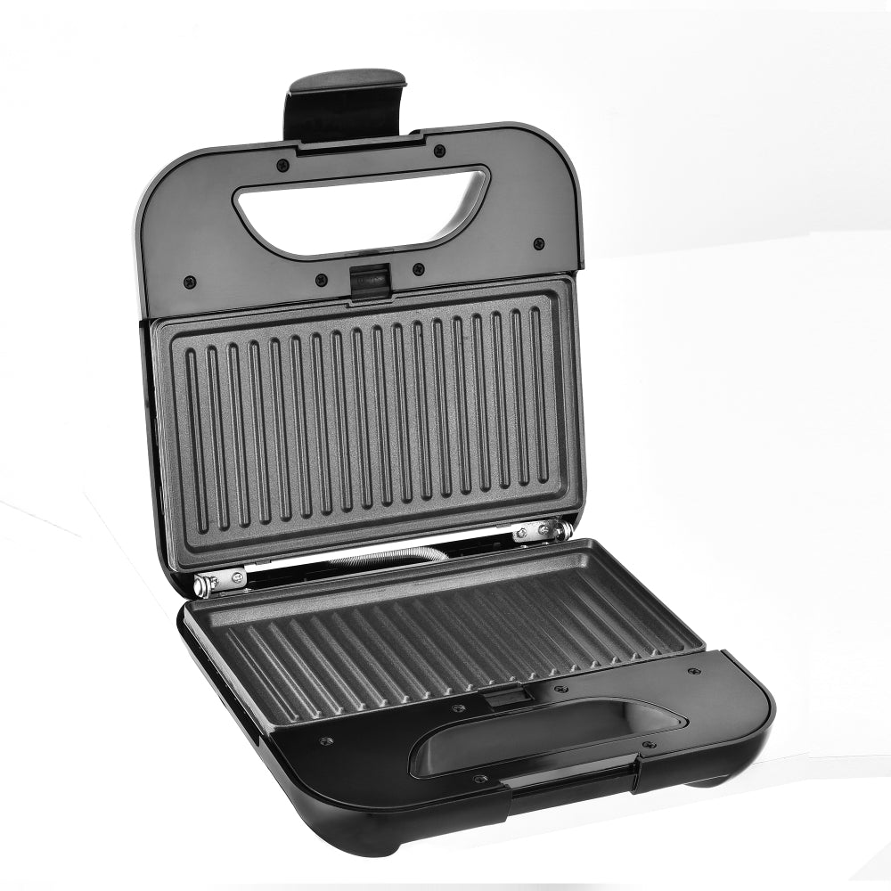 KITCHENCOOK Mister K Appareil à sandwich 3-en-1 en acier inoxydable