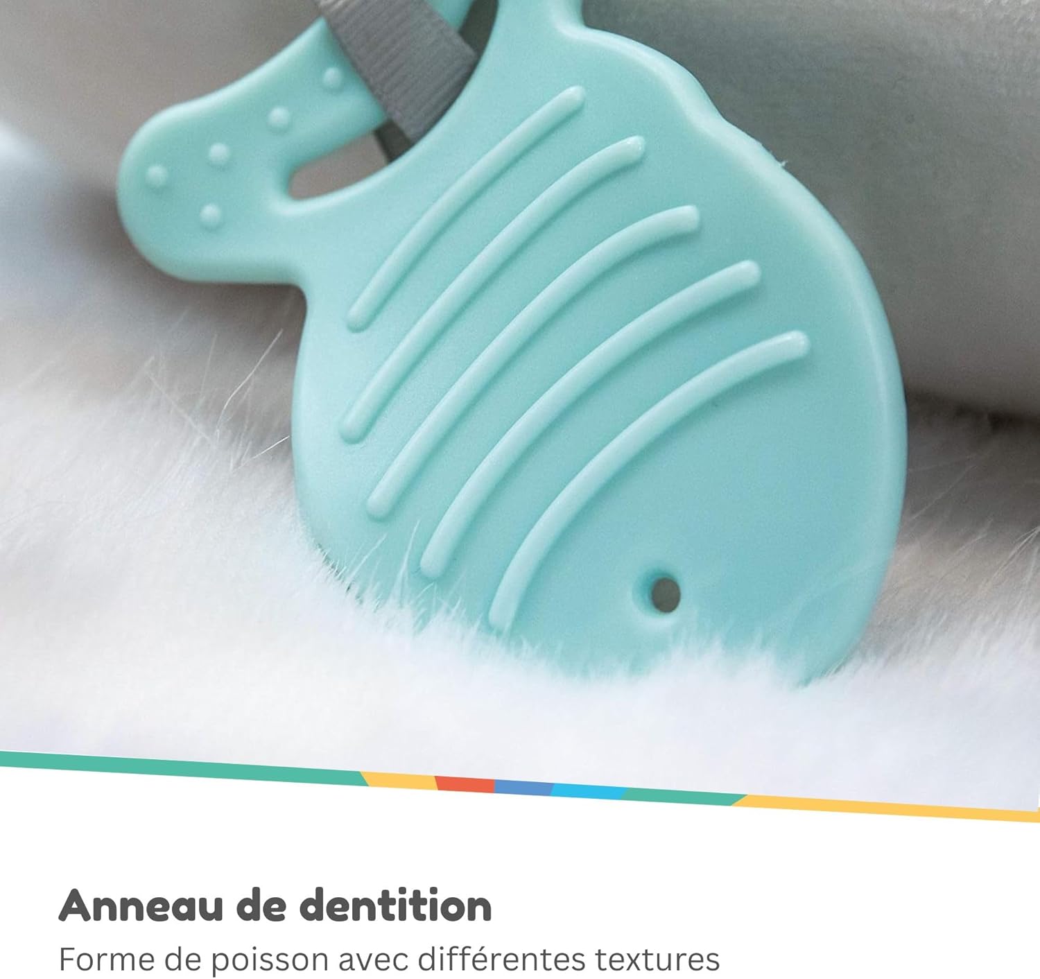 Nuby Coussin d'éveil ventral pingouin