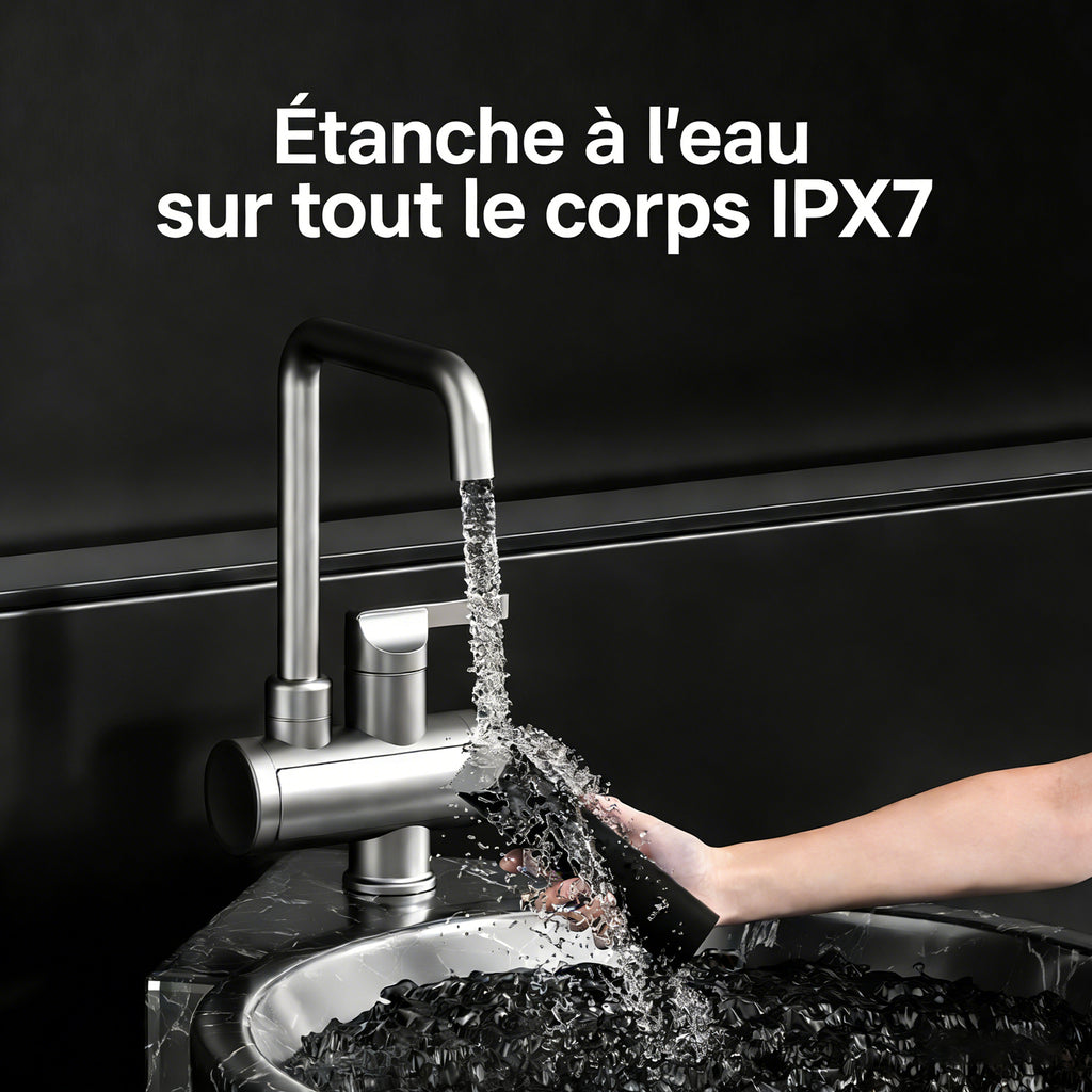 Tondeuse à barbe pour hommes, tondeuse sans fil étanche avec 40 réglages de longueur ajustables, écran LED, rasoir électrique rechargeable par USB pour hommes, kit de toilettage précis pour la barbe, les cheveux du visage et les voyages