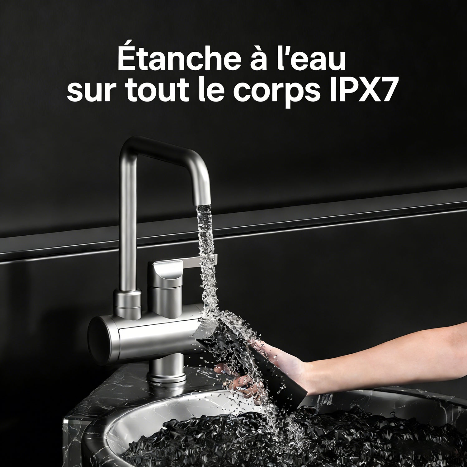 Tondeuse à barbe pour hommes, tondeuse sans fil étanche avec 40 réglages de longueur ajustables, écran LED, rasoir électrique rechargeable par USB pour hommes, kit de toilettage précis pour la barbe, les cheveux du visage et les voyages
