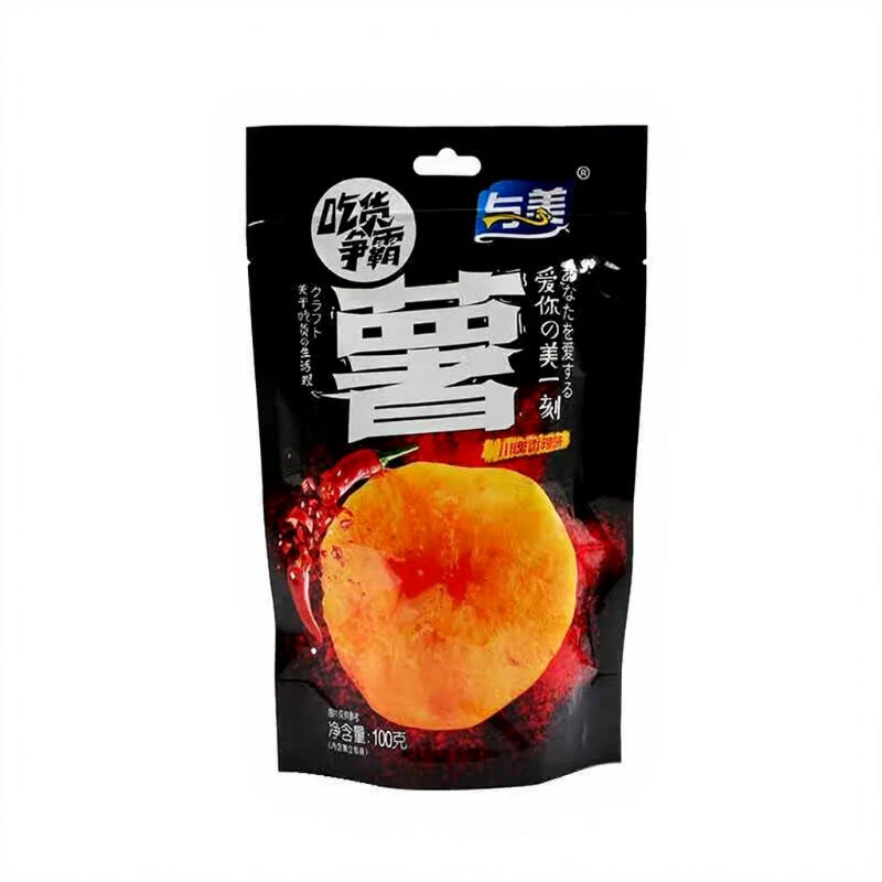 Yumei Chips de pommes de terre CN Yumei Saveur épicée 100 g