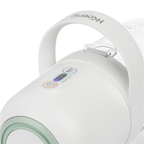 Aspirateur à main pour toilettage animaux HKoenig PAW400 300 W Blanc
