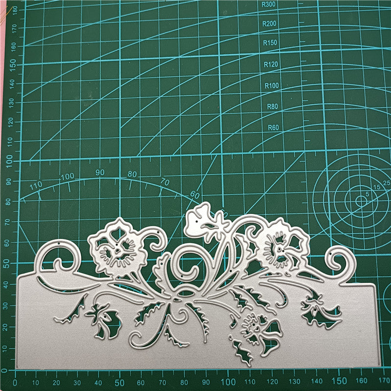 Coupes pour la création de cartes, dies de découpe en métal pour le jour de Noël, découpes de félicitations, gabarits de filigrane d'anniversaire, modèle pour le scrapbooking DIY