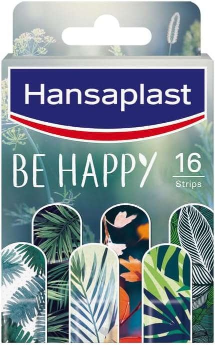 HANSAPLAST Be Happy - Pansements colorés - Lot de 16 pansements