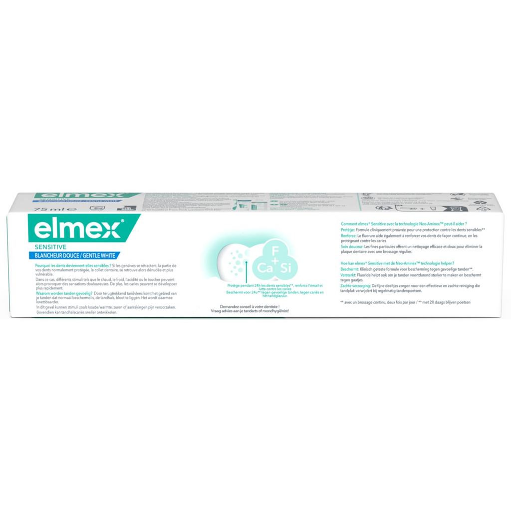 ELMEX Dentifrice Sensitive Blancheur Douce - 75ml