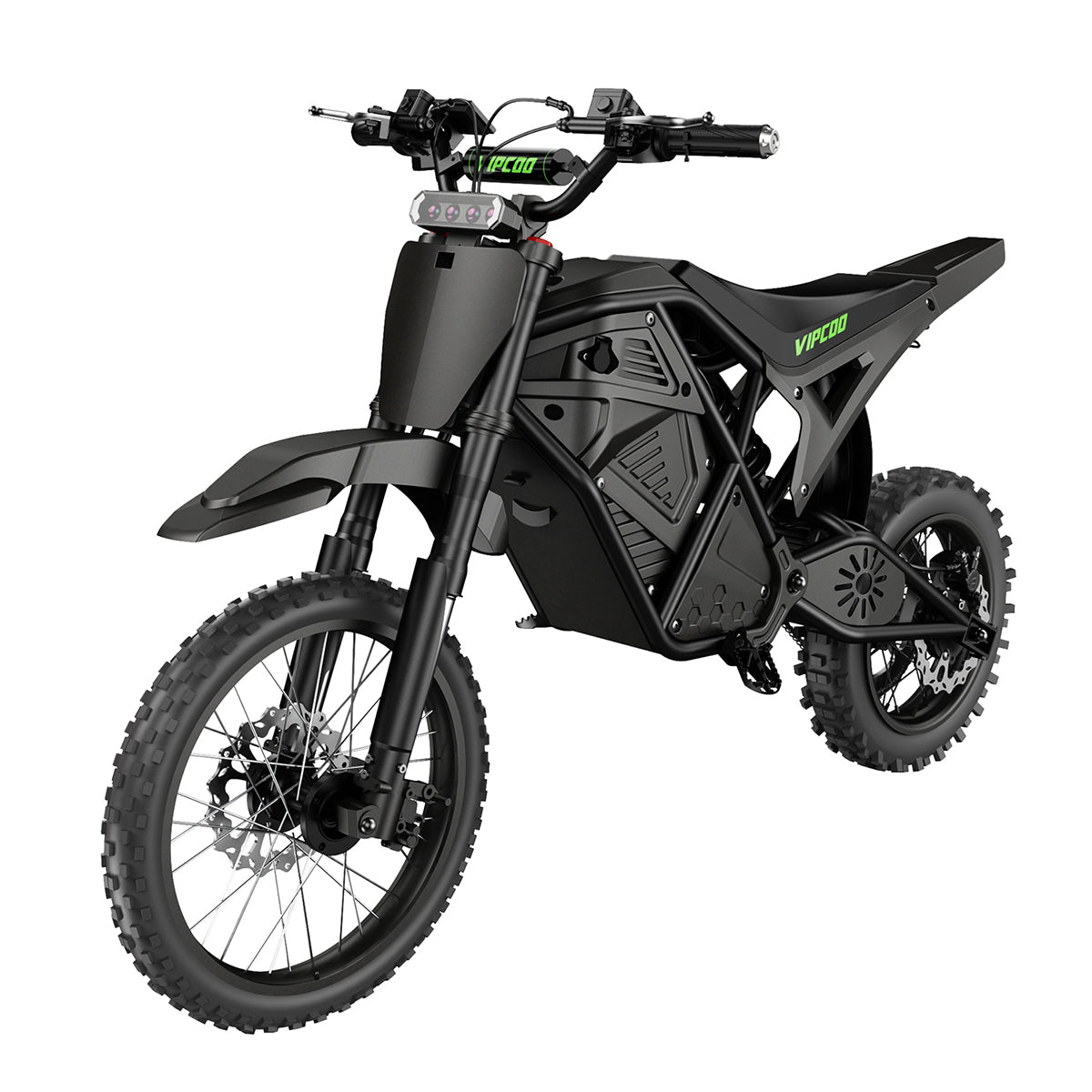 Vélo d'aventure électrique VIPCOO, batterie amovible 48 V, système de freinage hydraulique, suspension complète, randonnée en plein air haute performance pour adultes et adolescents
