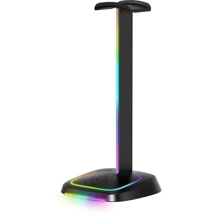 THE G-LAB K-Stand RGB Neon Support de Casque Gaming avec RGB - Noir