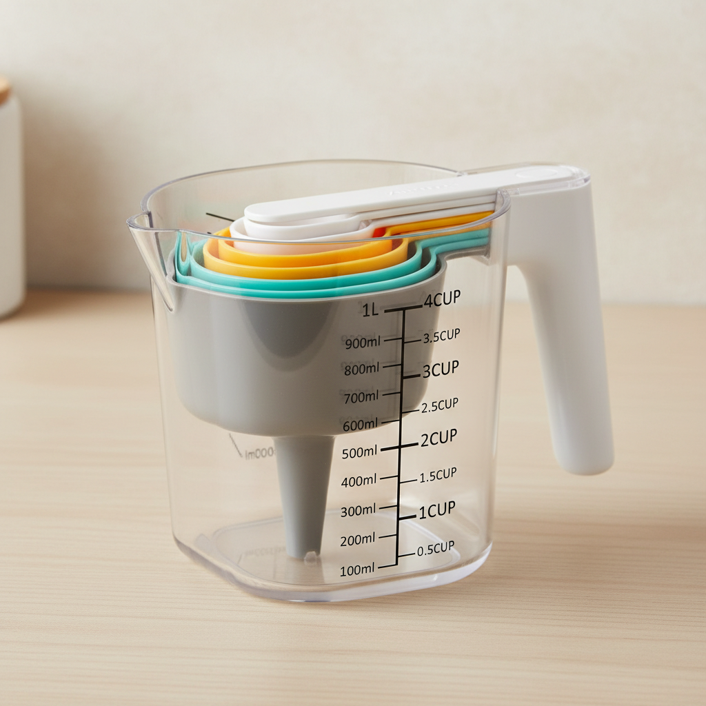 Alpina Tasses à mesurer et cuillères - 9 pièces