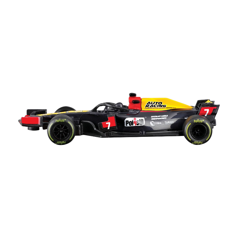 POLISTIL Circuit 2,22 m Piste de Formule 1 avec Pack de 2 Véhicules