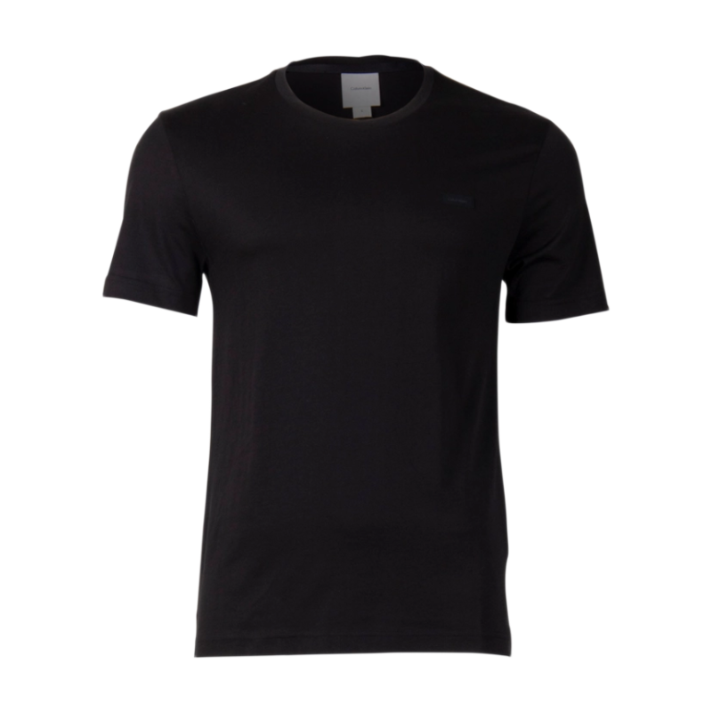 T-shirt en coton doux CALVIN KLEIN - Noir