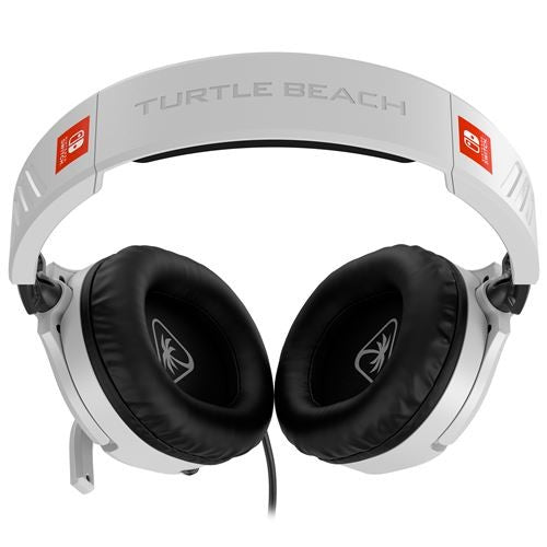 Turtle Beach Recon 70 Casque Gaming Filaire (Prise 3,5 mm) - Micro Flip-to-Mute - Nintendo Switch, Switch Lite, Switch OLED & Switch 2 - Blanc