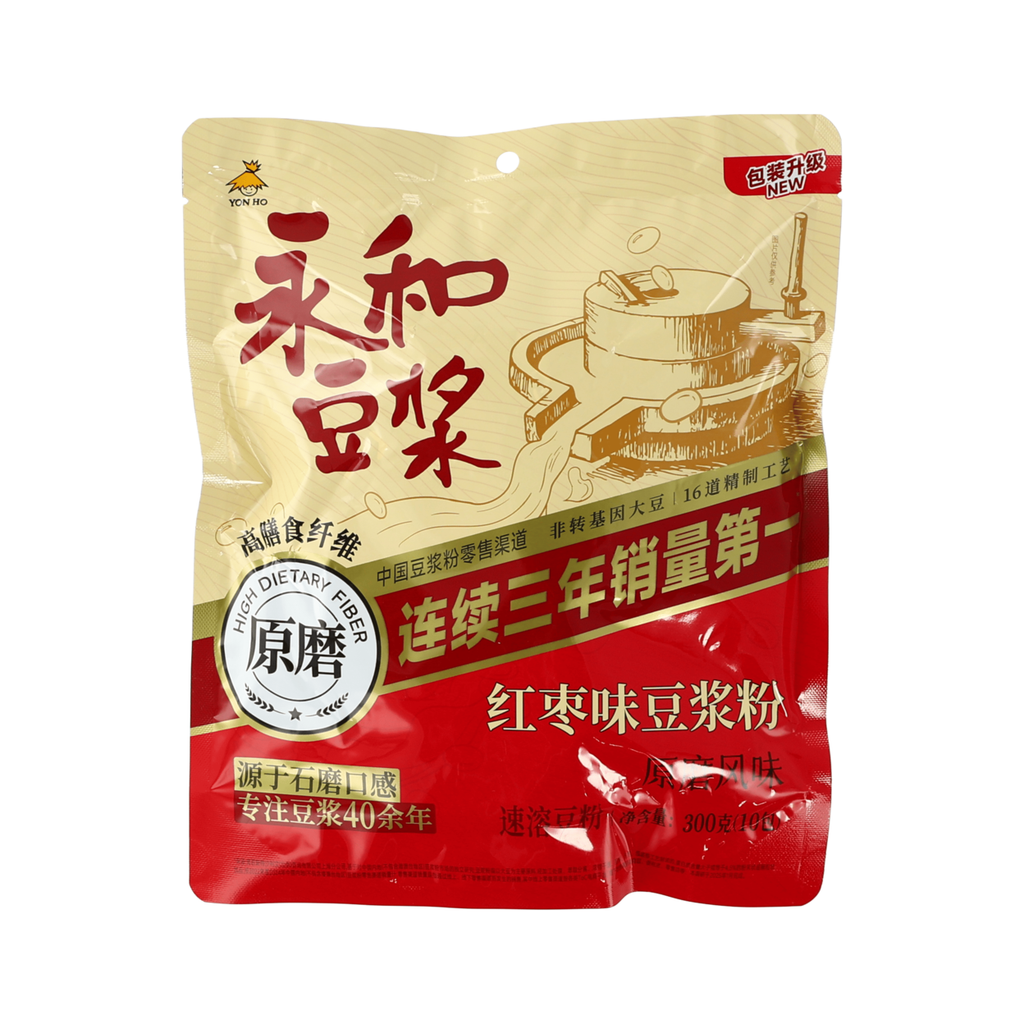 Yon Ho Poudre de soja saveur dattes rouges 300 g
