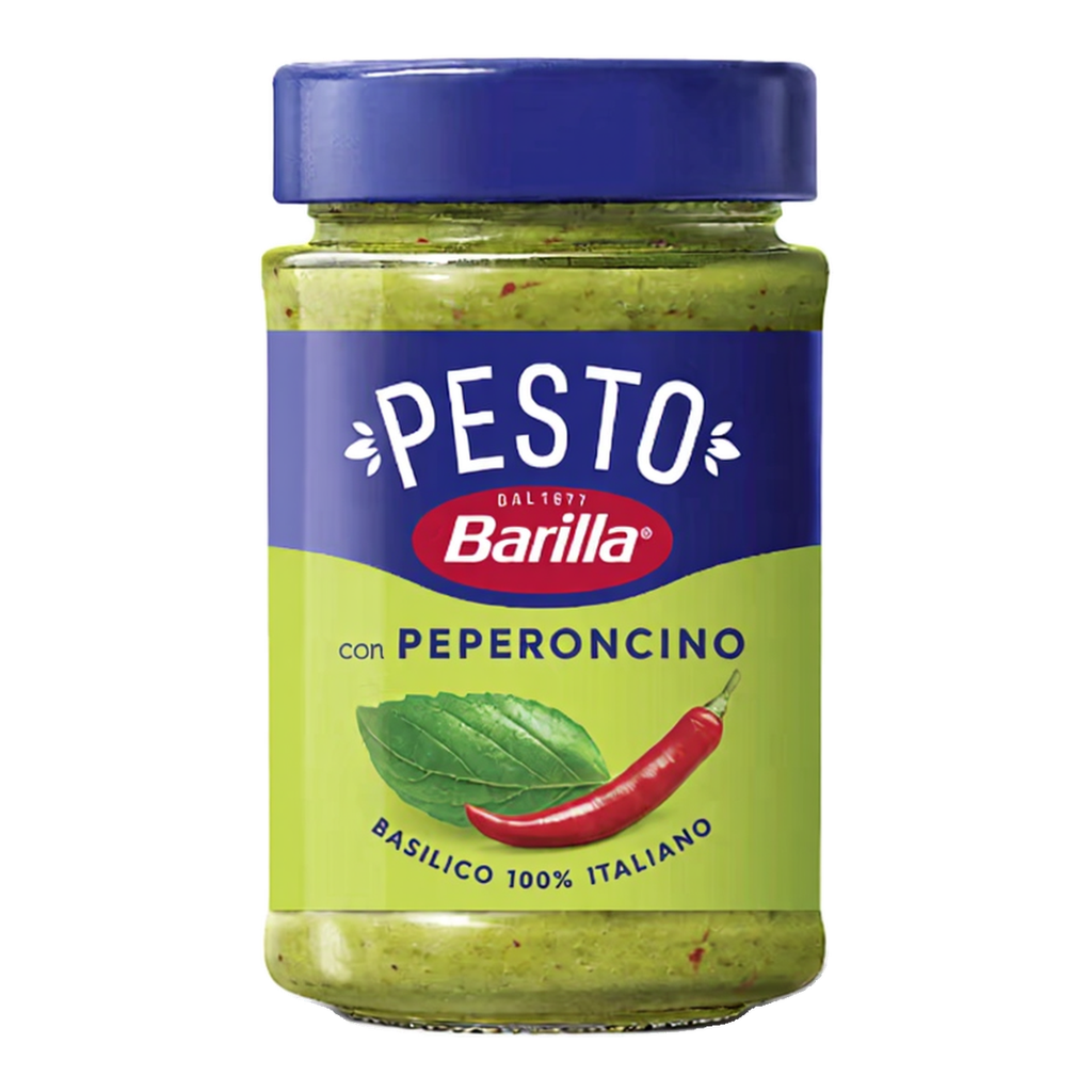 Barilla Sauce pour pâtes basilic et piment 195 g