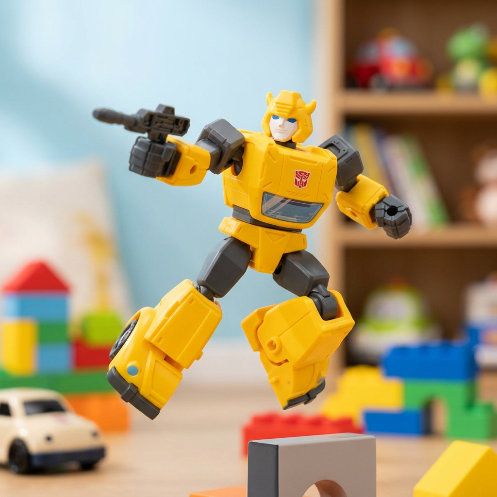 Blokees Figurines Transformers Version Galaxy 03 The Autobot Run Kits de Modèle de Personnage d'Action Surprise, Jouets de Design Aléatoire pour Décoration d'Intérieur, Coffret de Jouets Cadeau de Collection pour Enfants et Adultes