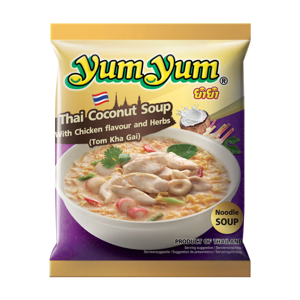 Yum Yum Soupe de nouilles Tom Kha Gai poulet coco thaï HL 100 g