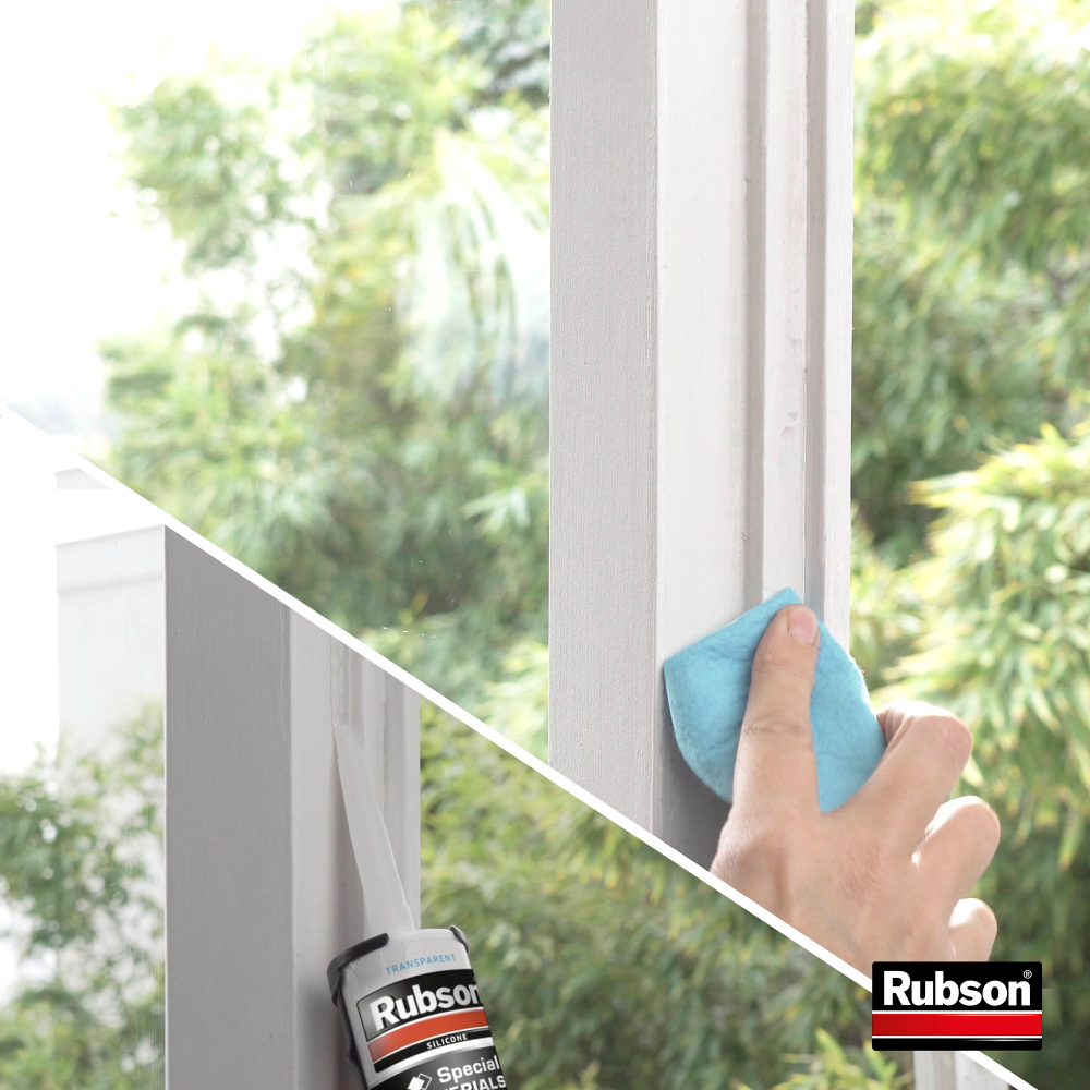 Henkel Rubson | Mastic Special Materials Isolation Transparent (cartouche de 280 ml) – Joint silicone pour isolation thermique et isolation phonique – Calfeutrement eau-air-froid-bruit