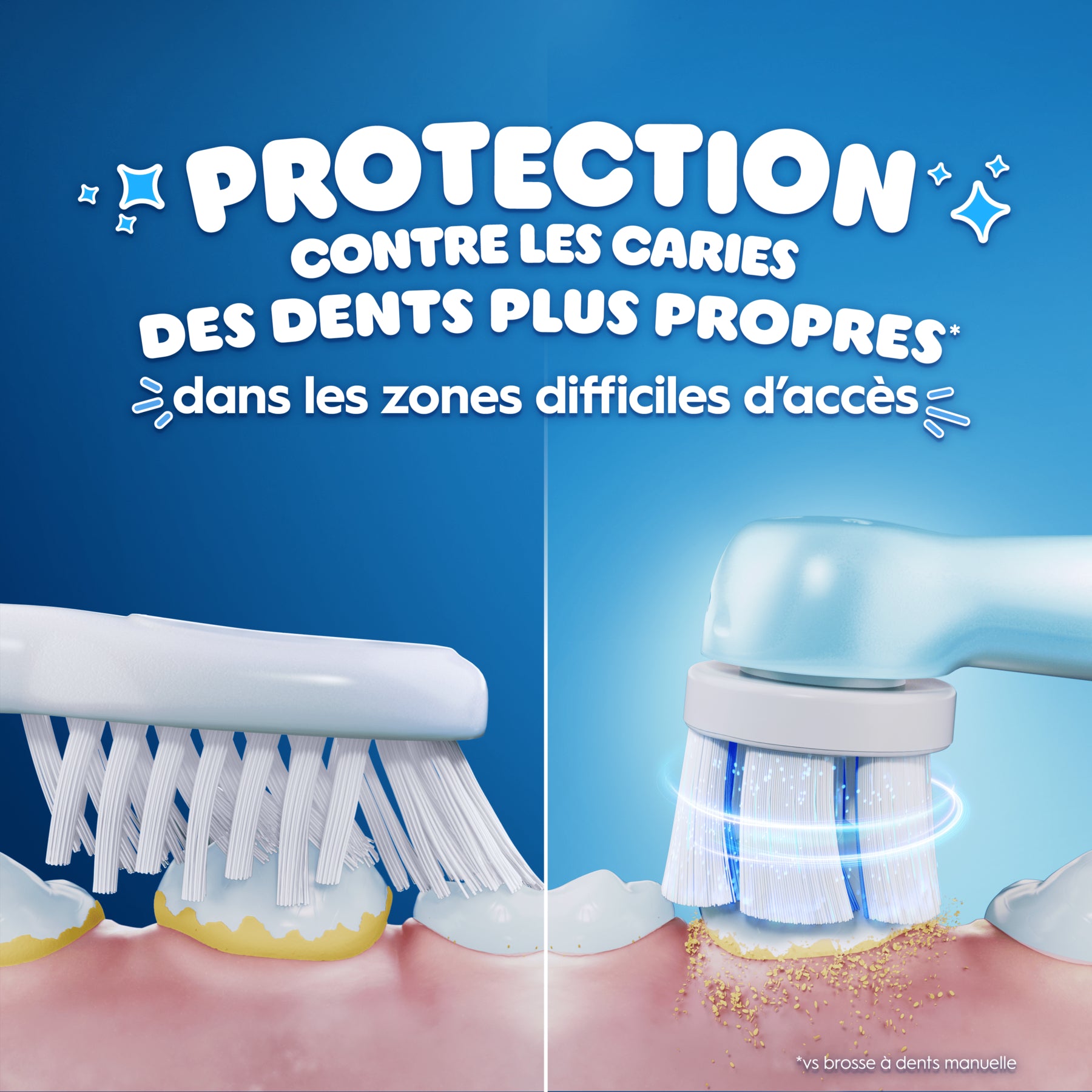 Oral-B iO Kids Stitch 6ans+ Brosse à Dents Électrique pour Enfants – Protection Gencives avec Capteur de Pression Intelligent, 3 Modes dont 1 Super Doux, Minuteur Musical, Inclus 1 Brossette