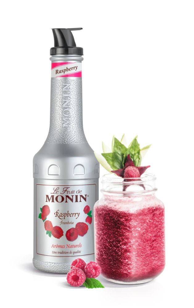 MONIN Purée de fruits saveur framboise - 1 L
