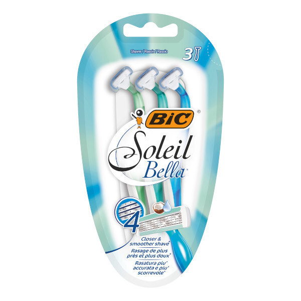 BIC Rasoir jetable femme Soleil Bella 3 unités