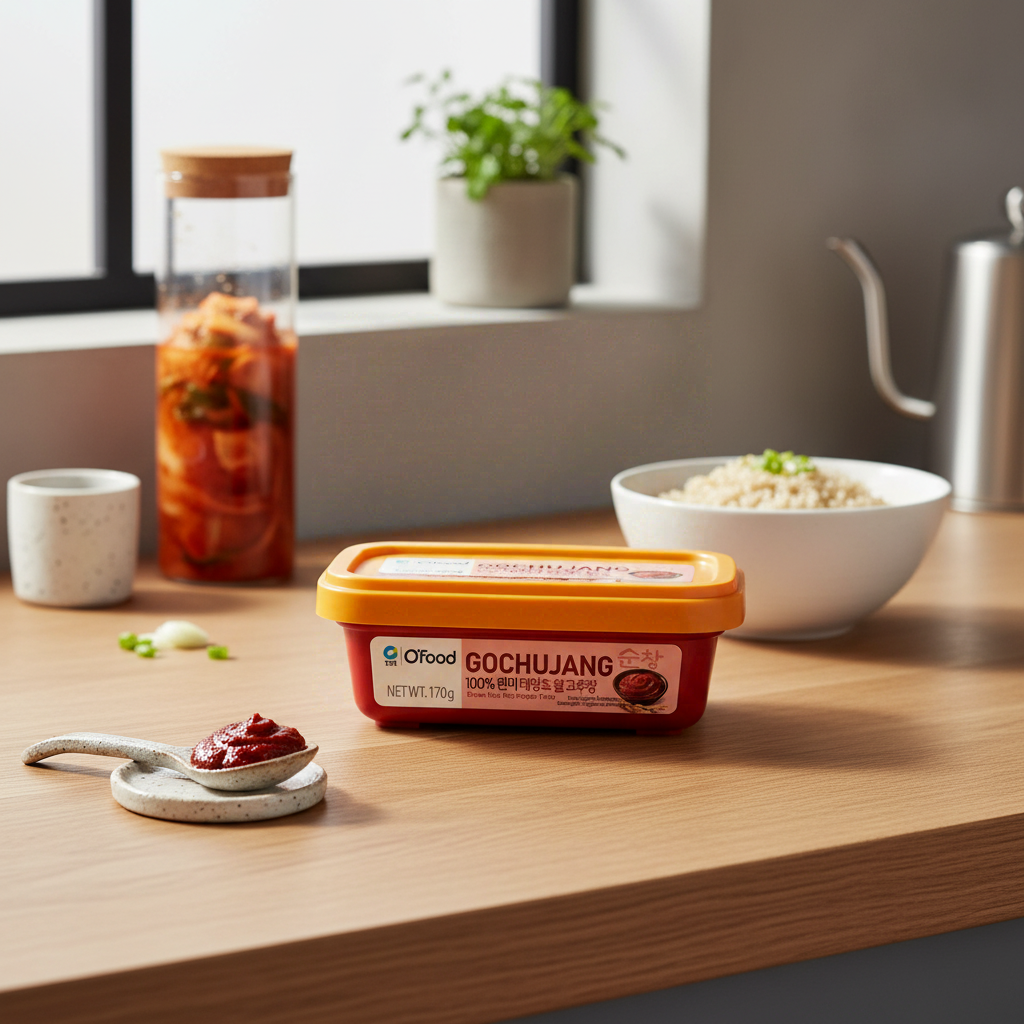 O'Food Pâte de haricots au piment fort Gochujang 170 g