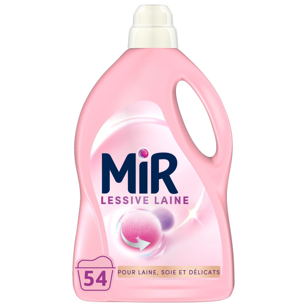 MIR Lessive liquide spéciale laine 54 lavages