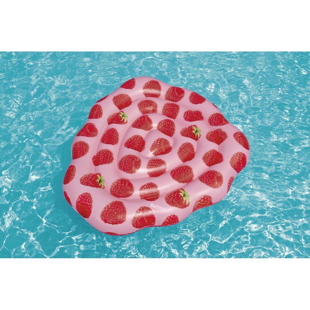 Bestway Scentsational Matelas gonflable framboise parfumé