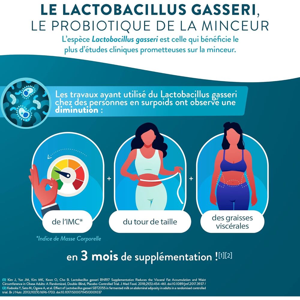 Nutri&Co Lactobacillus Gasseri - 60 gélules