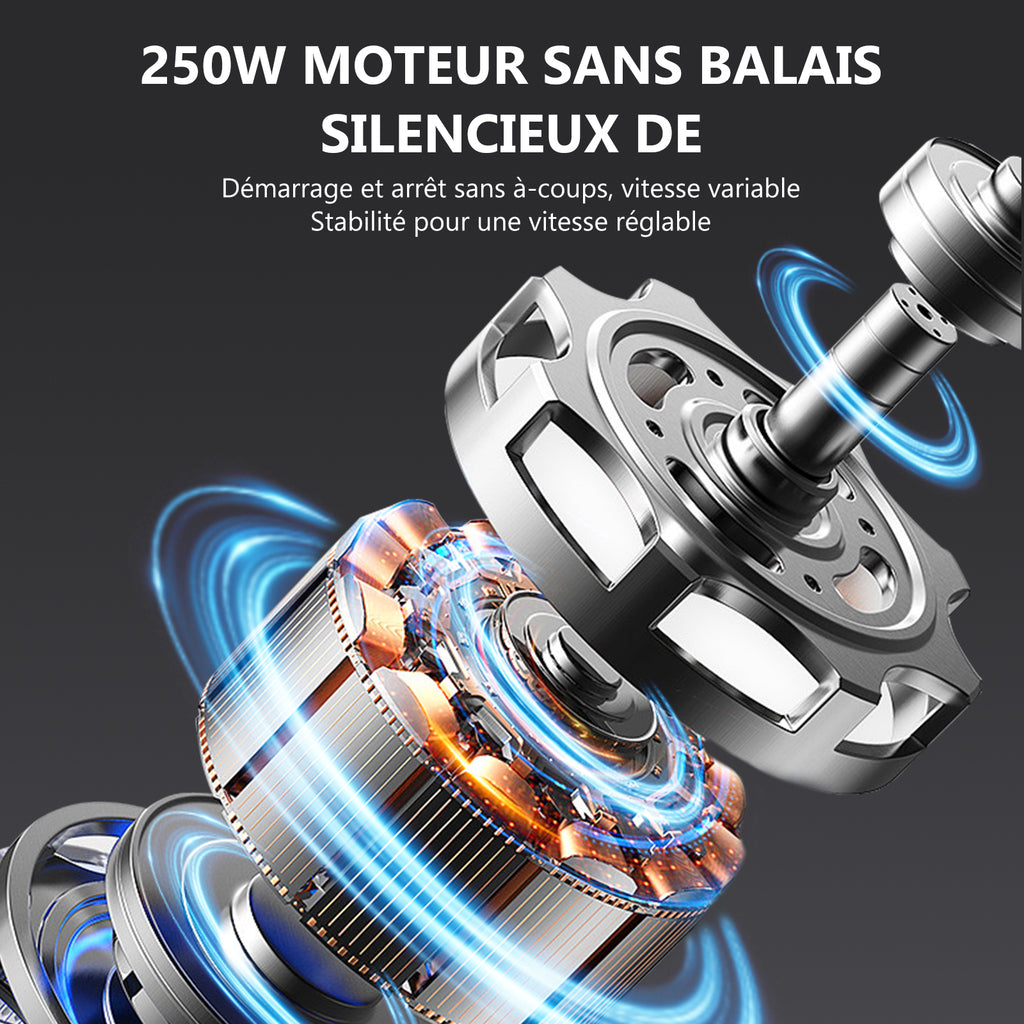 STARSEEKER Moulin à café électrique 74 mm pour espresso et café filtré avec minuteur