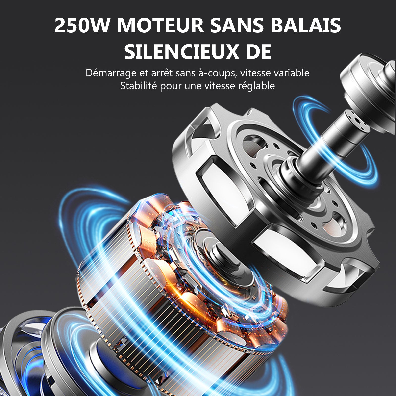 STARSEEKER Moulin à café électrique 74 mm pour espresso et café filtré avec minuteur