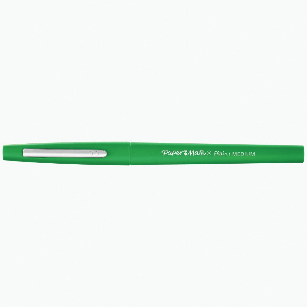 Paper Mate Flair Stylos feutres | Feutres de coloriage sans fuite à pointe moyenne (0,7 mm) | encre verte
