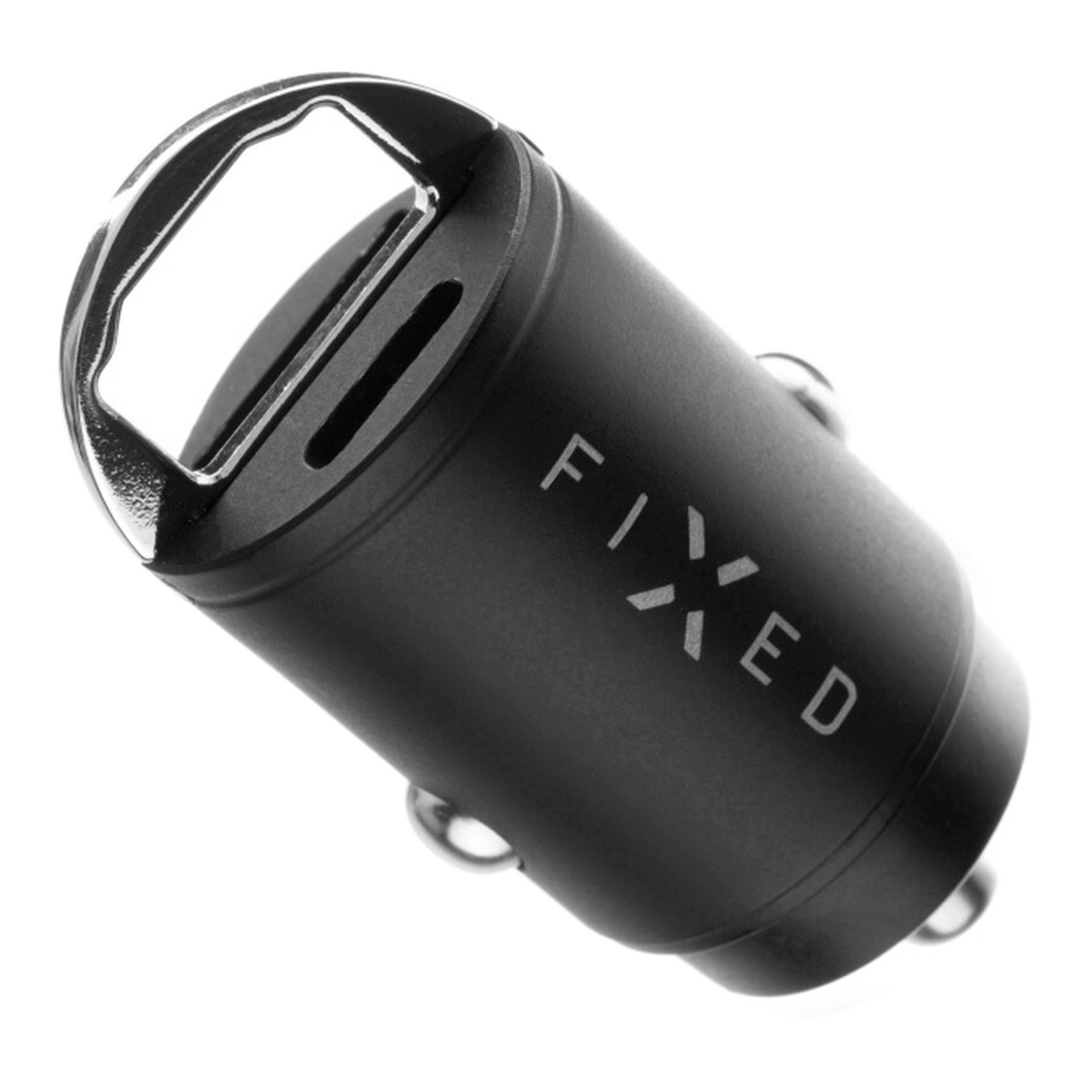 FIXED Chargeur de voiture prise allume-cigare à double port 30 W - Noir