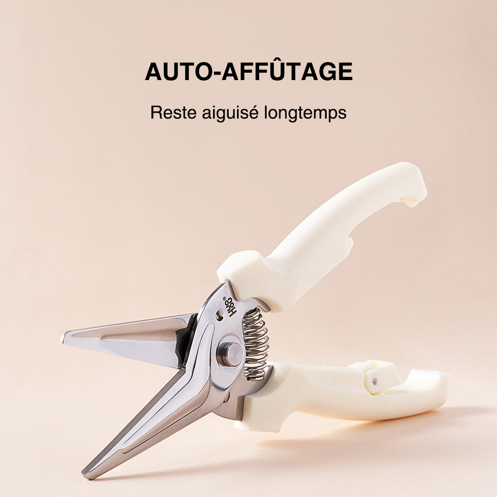 Huohou Ciseaux de cuisine pour viandes en acier inoxydable