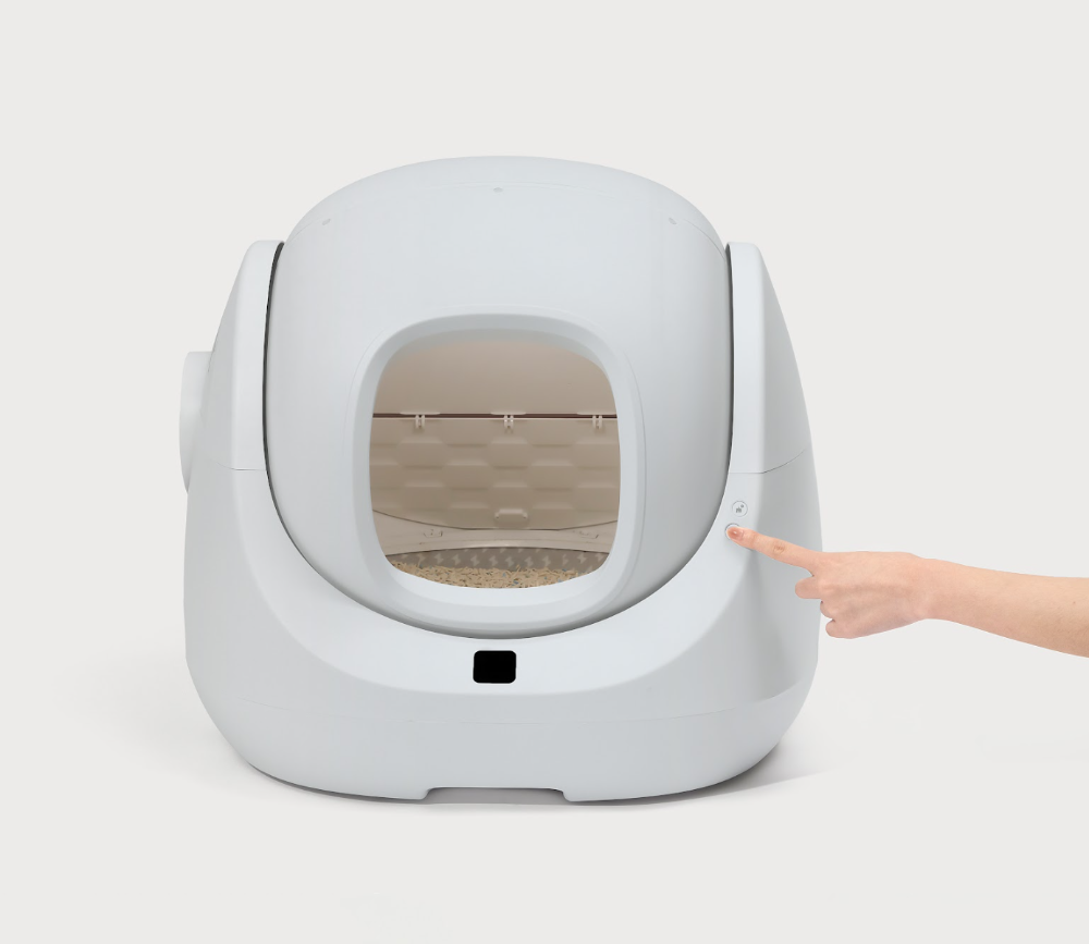 CATLINK BayMax SE Lite Bac à litière intelligent autonettoyant XL pour chats de 1,6 à 10 kg avec 8 protections de sécurité, suivi de santé via application, 4 modes de nettoyage et conception à entrée basse - 70 L