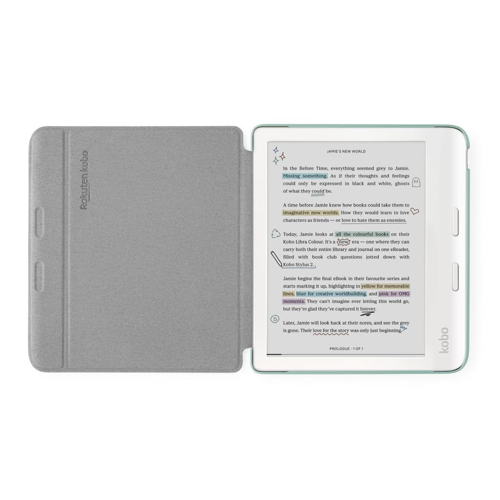 Kobo SleepCover Étui basique pour Kobo Libra Colour - Vert jardin
