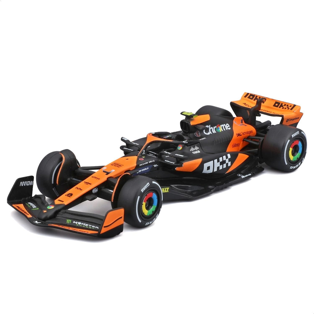 MCLAREN RACING Échelle 1/43 Formule 1 Pack de 7 Véhicules avec Présentoir