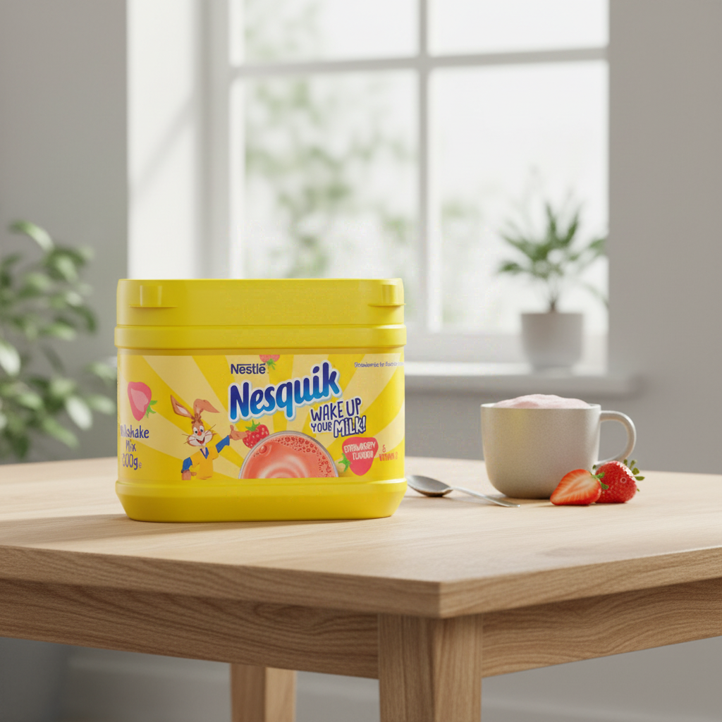 Nesquik Préparation Pour Milk-shake À La Fraise 300 g