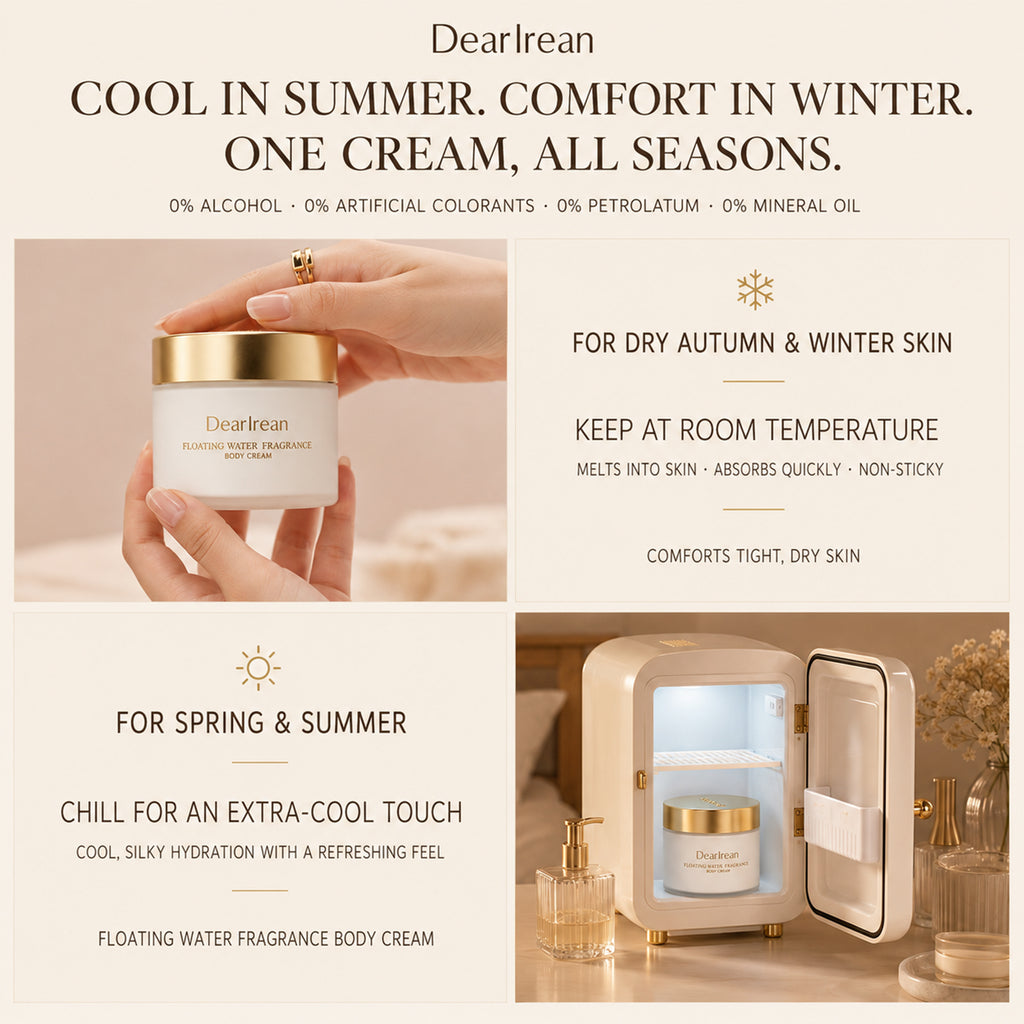 Dear Irean Crème pour le corps flottante glamour parfumée 180 g
