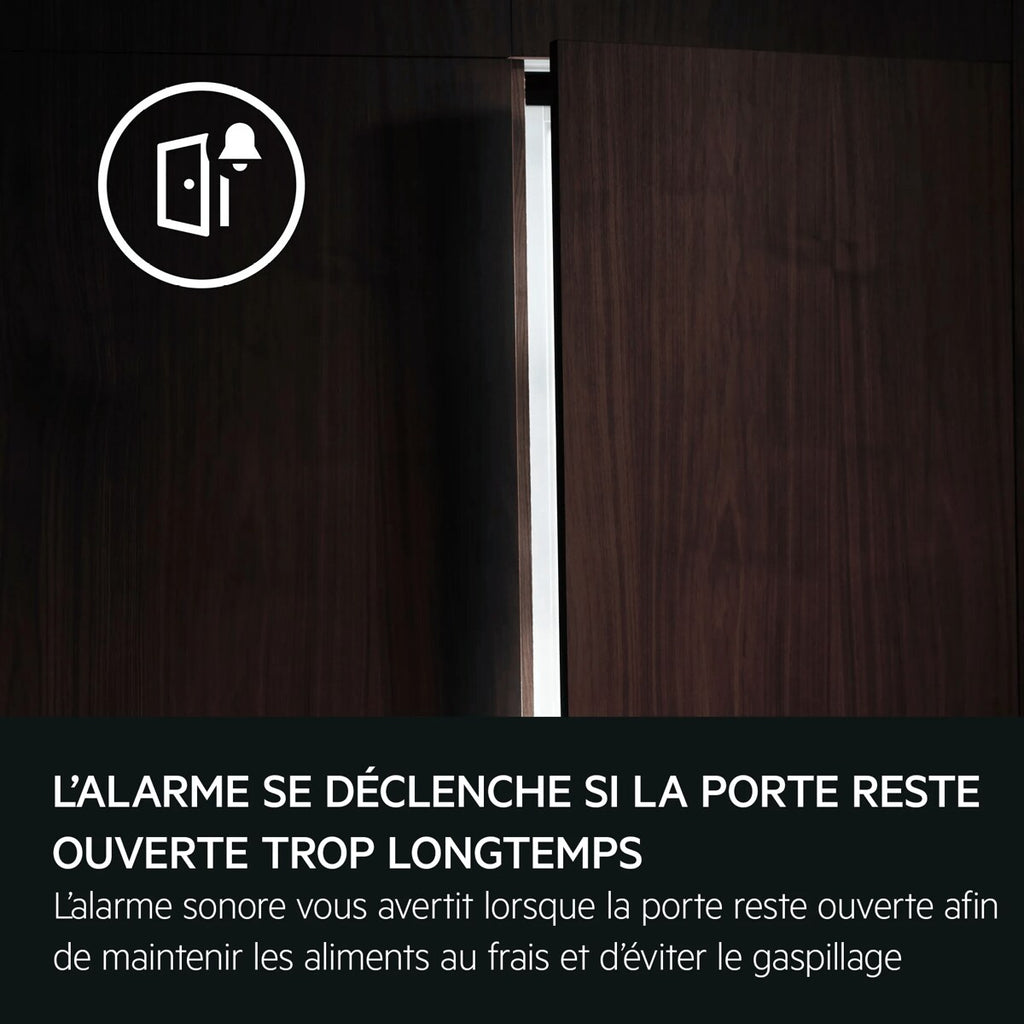 AEG NSC6M18FES Réfrigérateur-congélateur combiné encastrable - 249 L - TwinTech No Frost - Blanc - Classe E