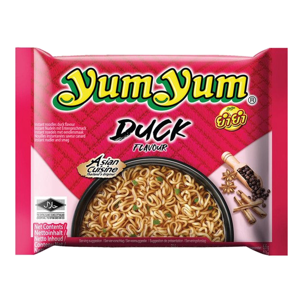 Yum Yum Nouilles instantanées saveur canard - 60 g