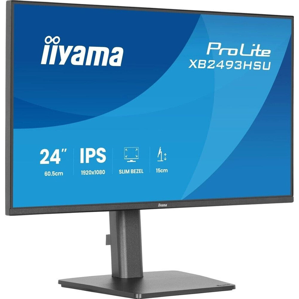 iiyama XB2493HSU-B1 Moniteur 23,8", IPS, 1920 x 1080/120 Hz, hub USB, 1H1DP, Has