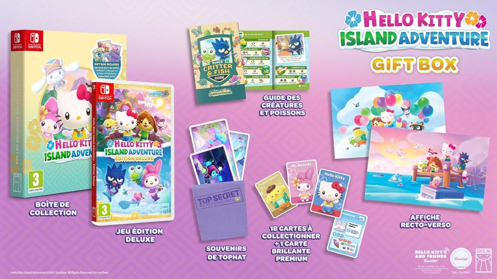 Hello Kitty and Friends Island Adventure Gift Box - Switch - Version Française