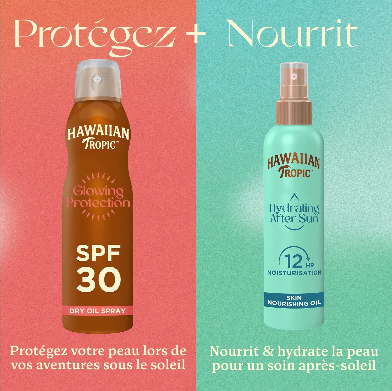 HAWAIIAN TROPIC Glowing Protection Brume huile solaire SPF 30 - 200 ml