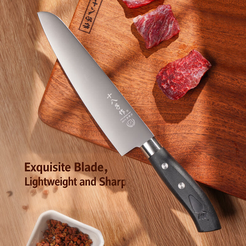Set de Couteaux et Épluche-Melon Polyvalent SHIBAZIZUO (Couteau Polyvalent + Épluche-Melon + Étui de Couteau) – Ensemble d’Outils de Cuisine pour Couper et Éplucher les Légumes